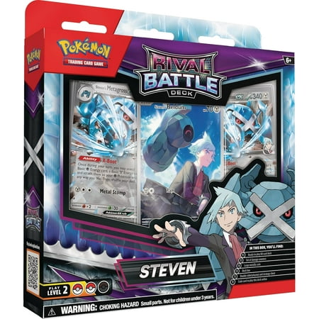 Pokemon TCG: Rival Battle Deck — Steven (60 Cards)