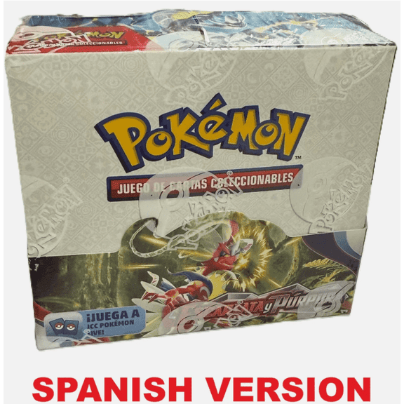 Pokemon TCG SPANISH Scarlet And Violet Base Set 36 Packs