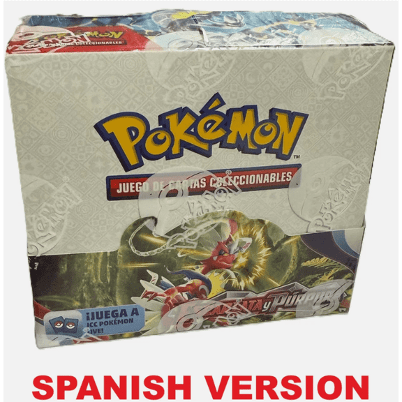 Pokemon TCG SPANISH Scarlet And Violet Base Set 36 Packs