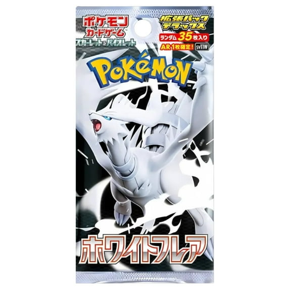 Pokemon TCG SV11W White Flare Deluxe Expansion Booster Pack Japanese Version