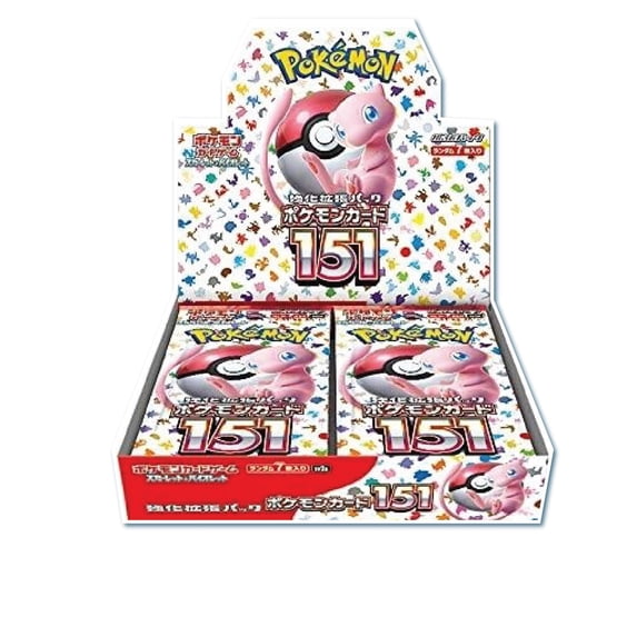 Collectible Pokemon TCG SV2A Scarlet & Violet 151 Enhanced Expansion Booster Box (Japanese Version)