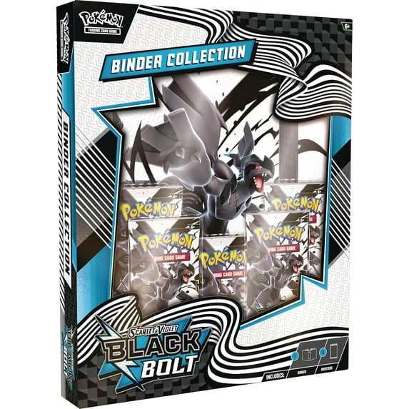 Pokemon TCG Scarlet & Violet 10.5 Black Bolt Binder Collection Box
