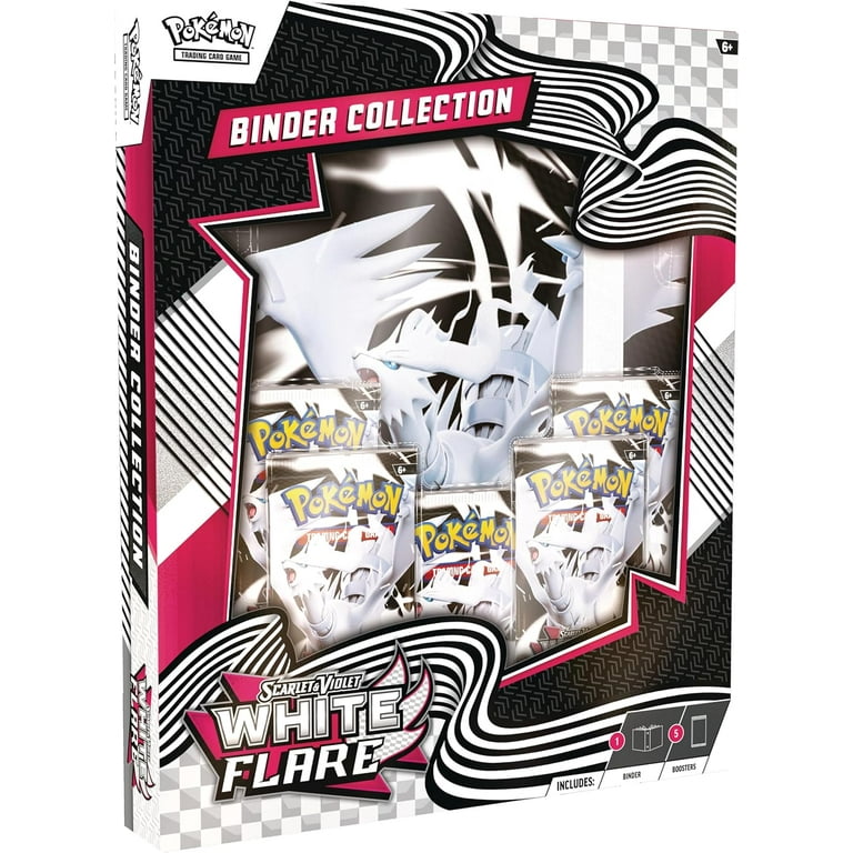 Pokmon Tcg Scarlet & Violet 10.5 White Flare Binder Collection Box Box -  Walmart.com