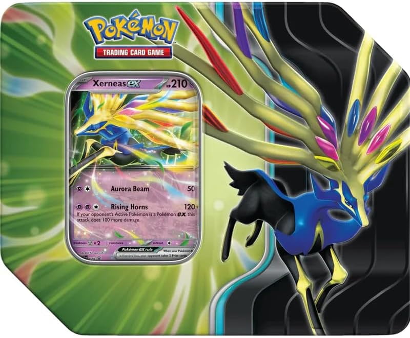 Pokemon TCG: Scarlet & Violet Azure Legends Tin - Xerneas ex (5