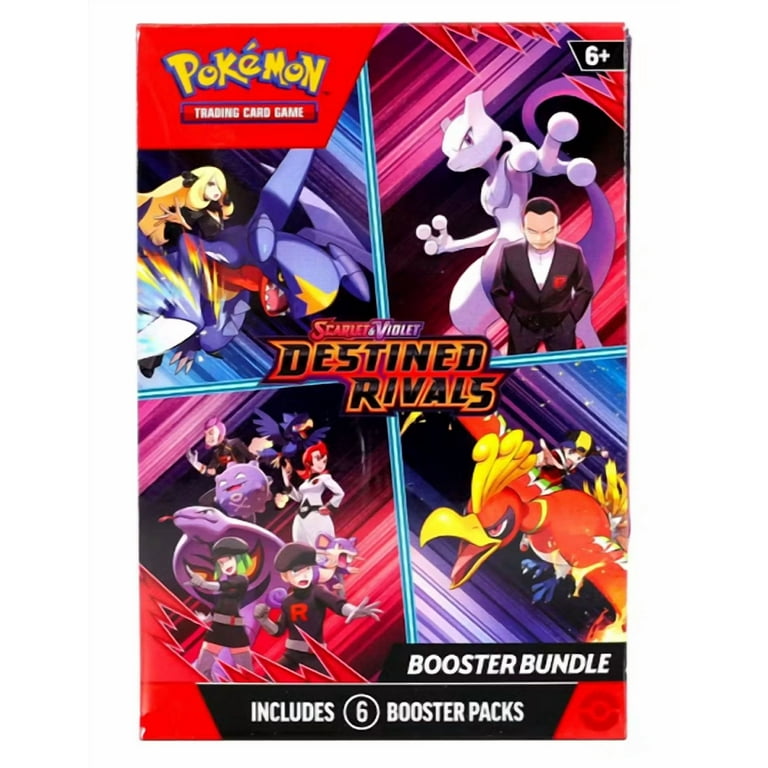 Pokemon TCG, Scarlet Violet Destined Rivals Booster Bundle, 6