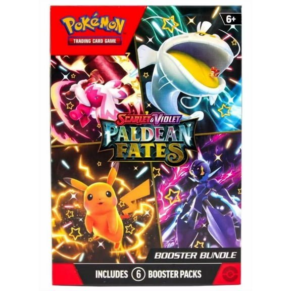 Pokemon TCG - Scarlet & Violet: Paldean Fates Booster Bundle!
