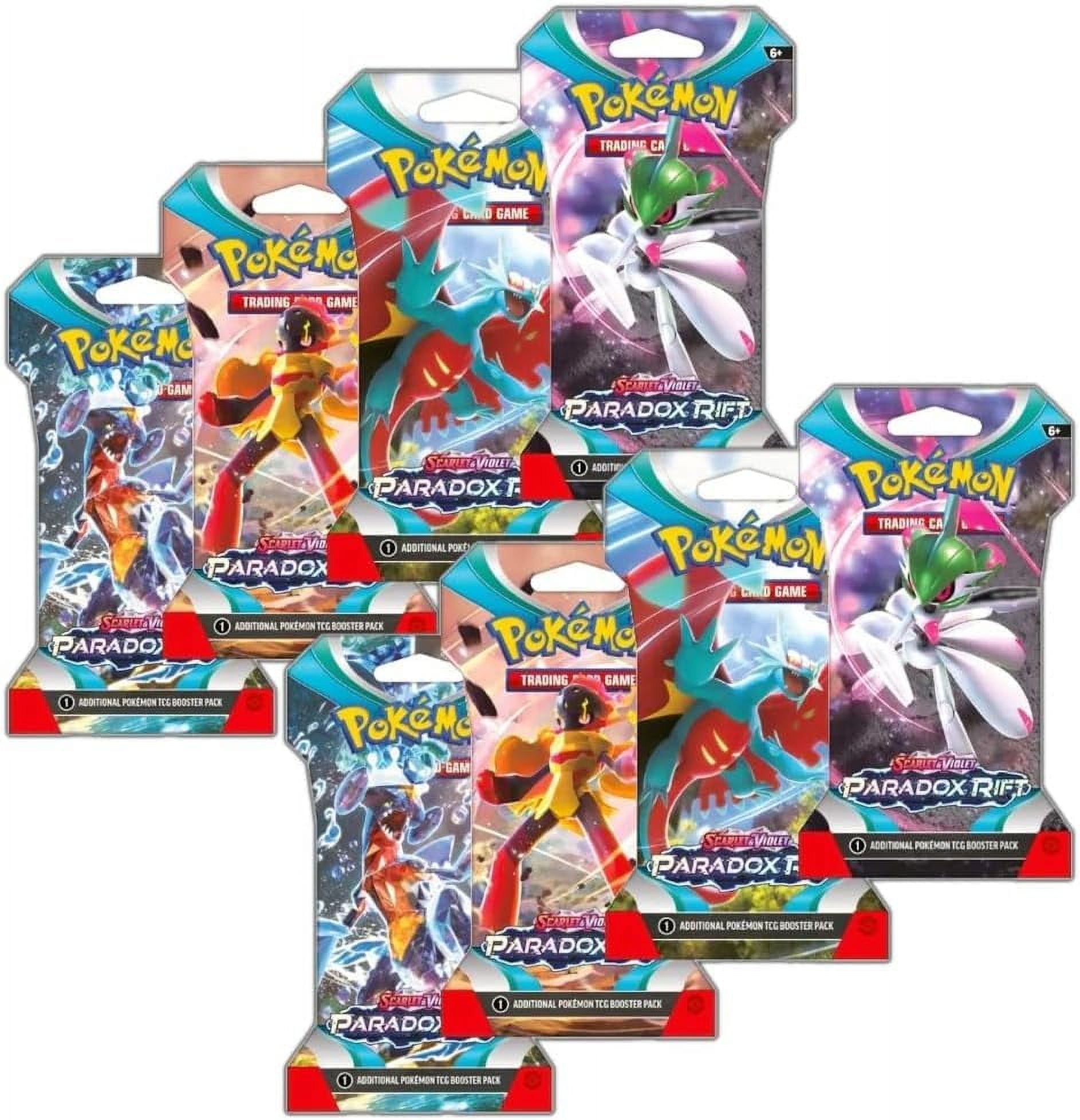 Pokemon TCG: Scarlet & Violet-Paradox Rift - 8 Sleeved Booster Packs