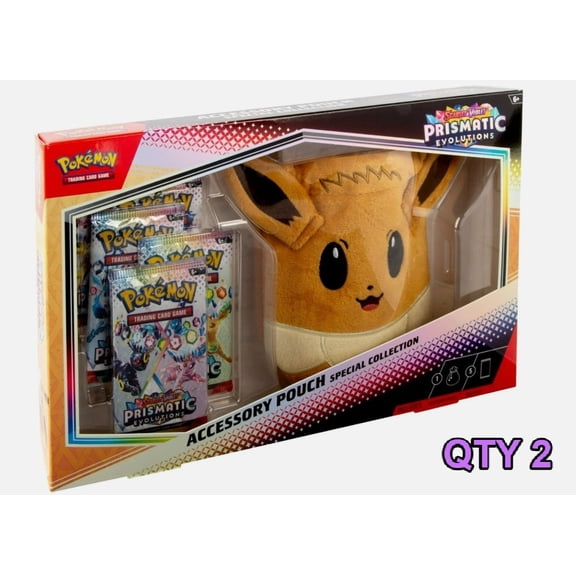 Pokemon TCG: Scarlet & Violet - Prismatic Evolutions Accessory Pouch Special Collection Box!