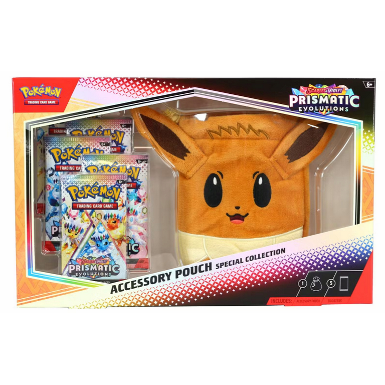 Prismatic Evolutions アクセサリーポーチセット Pokemon TCG: Prismatic Evolutions - Accessory Pouch Special