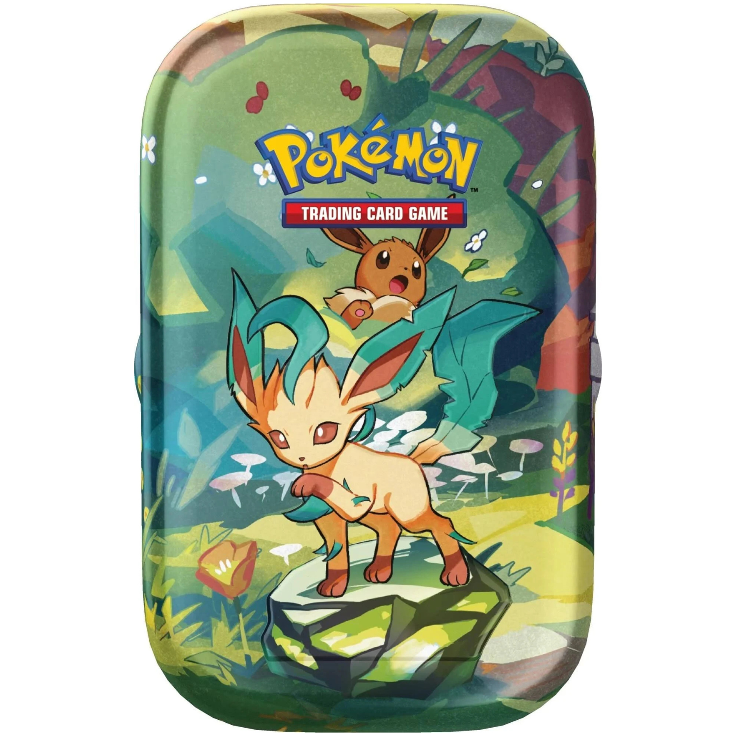 Pokemon TCG Scarlet \u0026 Violet Prismatic Evolutions Mini Tin | Leafeon
