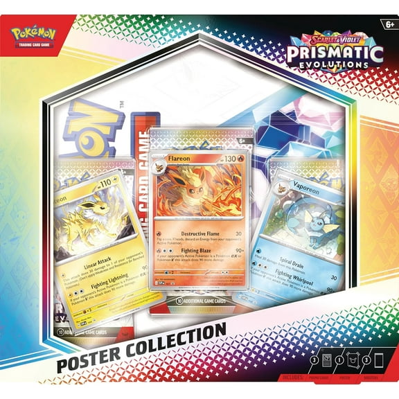 Pokemon TCG: Scarlet & VioletPrismatic Evolutions Poster Collection