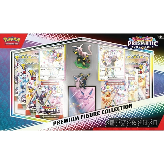 Pokemon Trading Card Games SV 8.5 Prismatic Evolutions Premium Figure Collection