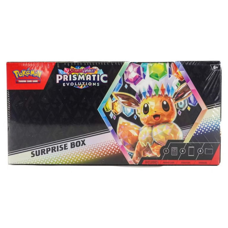 ポケモン　サプライズボックス Prismatic Evolutions Pokemon TCG - Scarlet & Violet: Prismatic Evolutions Surprise Box