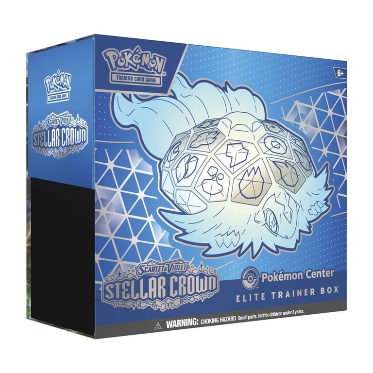 Pokemon, Elite Trainer Box, 11 Packs, Stellar Crown - Walmart.com