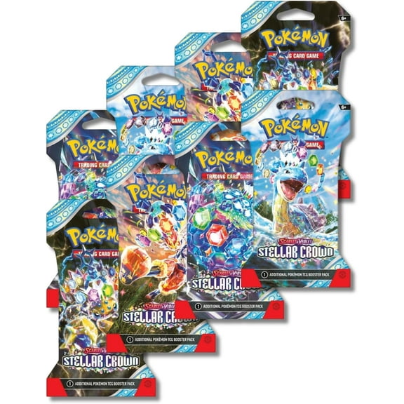 Pokemon TCG: Scarlet & Violet: Stellar Crown Sleeved Booster (At Random)