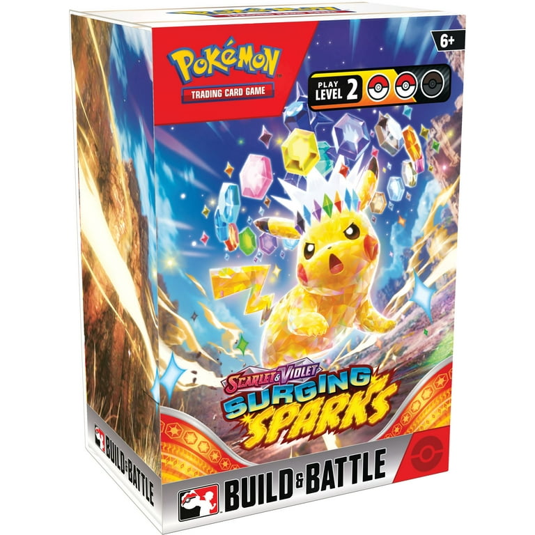 Pokemon Scarlet & Violet Surging Sparks Build and Battle Box