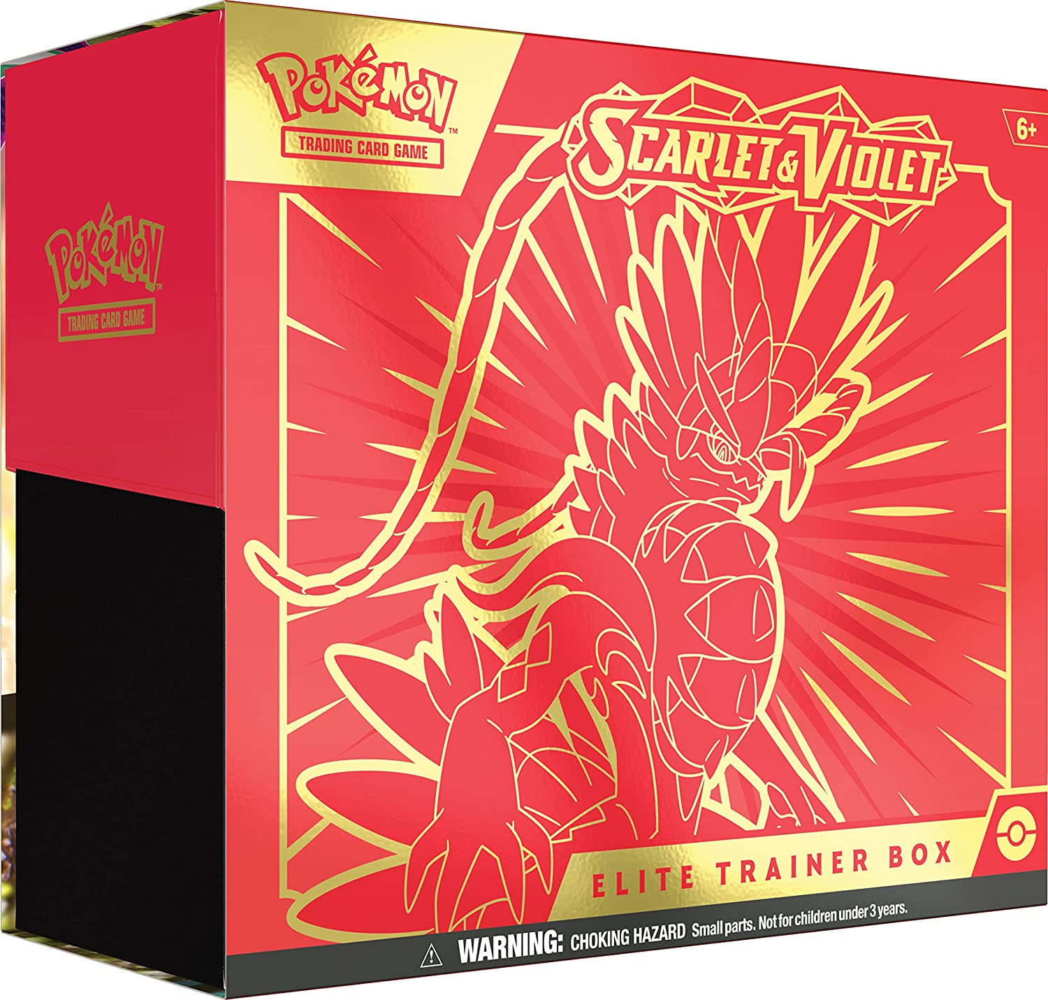 Pokemon TCG: Scarlet and Violet Elite Trainer Box - Koraidon Red (1 Full  Art Promo Card, 9 Boosters and Premium Accessories)