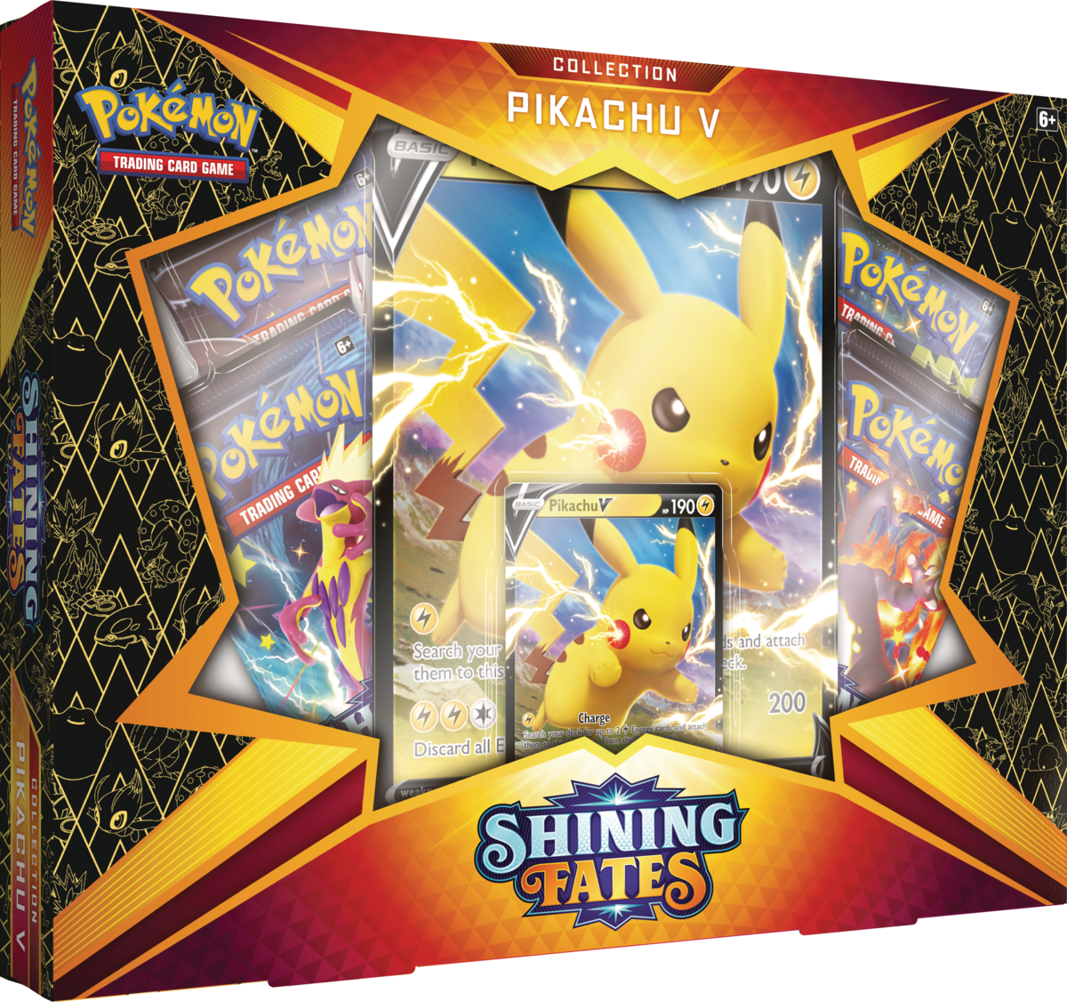 POKMON Pokemon TCG: Shining Fates CollectionPikachu V
