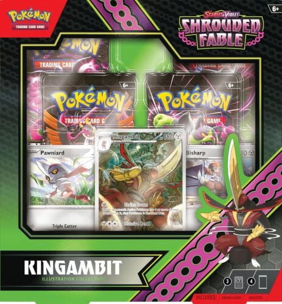 Pokemon TCG - Shrouded Fable Kingambit Illustration Collection Catalog