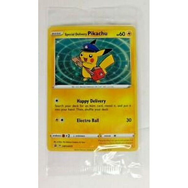 special delivery pikachu pokemon card Special Delivery Pikachu 2020 Pokemon TCG Sword & Shield Store Opening  Promos (PSA or BGS Graded) - 2020