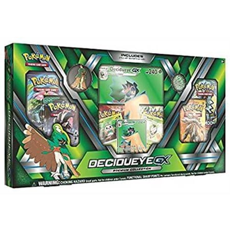 Pokemon TCG: Sun & Moon Guardians Rising, Decidueye Premium GX Box Featuring A Specialty Pin