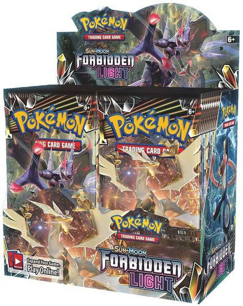Pokemon TCG: Sun and Moon Forbidden Light Booster Box - 36 Packs - Walmart  Business Supplies