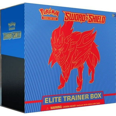 Pokemon TCG - Sword & Shield Base Set (SWSH1) Zamazenta (Shield) Elite Trainer Box