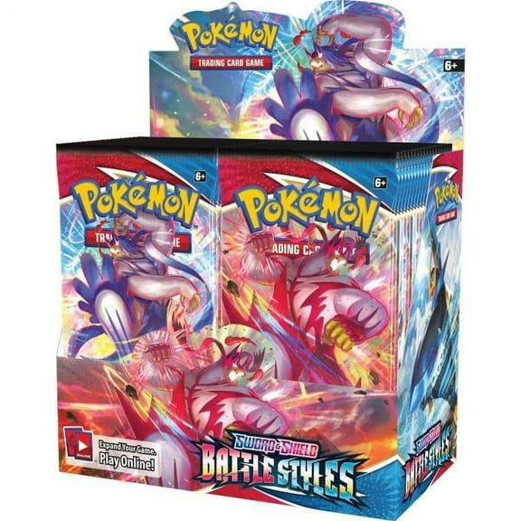 Pokemon TCG: Sword & Shield - Battle Styles Booster Box - 36 Packs [Card Game, 2 Players]