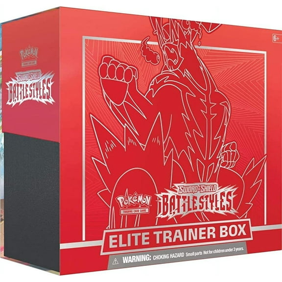 Pokemon TCG: Sword & Shield - Battle Styles Elite Trainer Box - Red