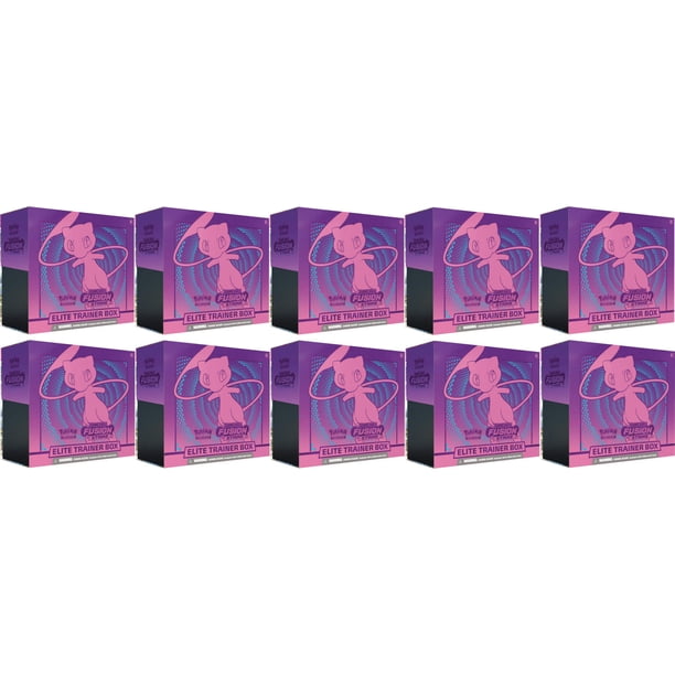 Fusion Strike ETB: Mew | Card sleeves for hobby shops - Walmart