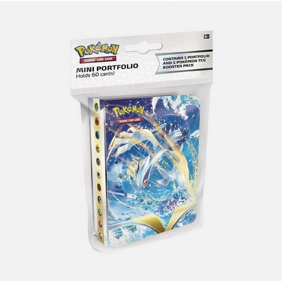 Pokemon TCG: Sword & Shield Mini Portfolio + 1 Silver Tempest Booster Pack