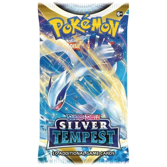 Pokemon TCG: Sword & Shield - Silver Tempest Booster Pack [Card Game, 2 Players]