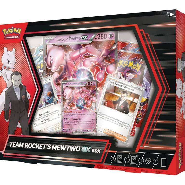 [美品]Team Rocket Mewtwo EX Pokemon Trading Card Games Team Rockets Mewtwo EX Box