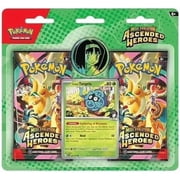 Pokemon TCG Trading Card Game Mega Evolutions Ascended Heroes 2 Packs, 1 Promo Card and one Coin Erikas Tangela