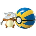 thumbnail image 1 of Pokemon TOMY Clip n Carry Pokeball Cubone & Quick Ball Figure Set, 1 of 2