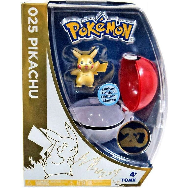 Pokemon TOMY Clip n Carry Pokeball Pikachu & Poke Ball Figure Set