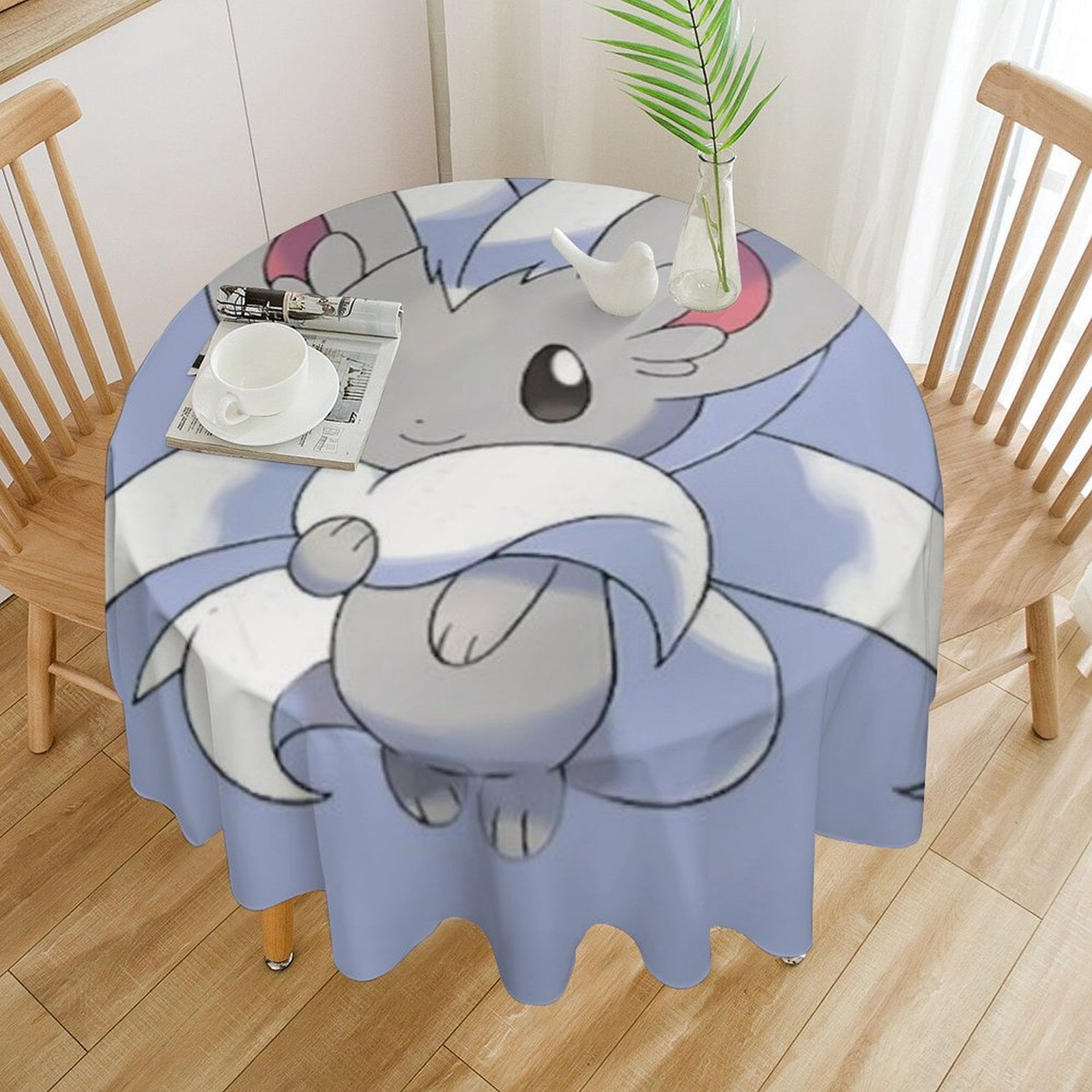 Pokemon Tablecloth Anime for Dining Table Picnic Gift 60x60in Pokemon ...