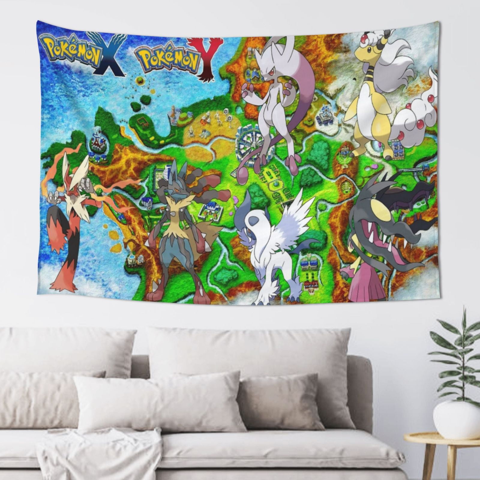 Pokemon wall tapestry hotsell
