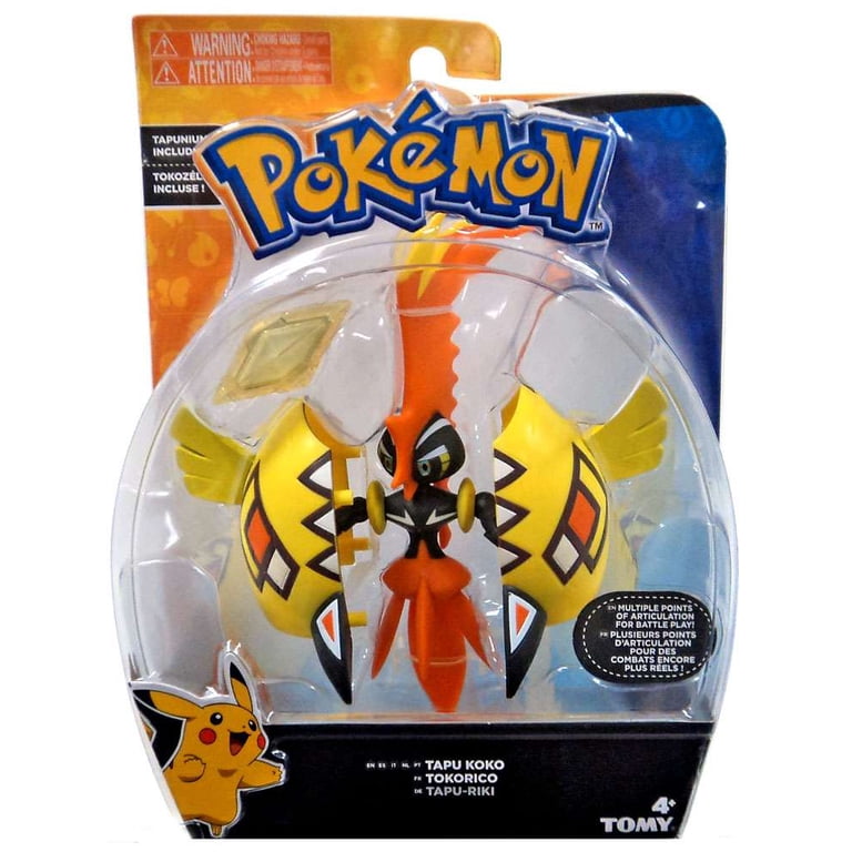 Pokemon Tapu Koko Action Figure [Tapunium Included] - Walmart.com