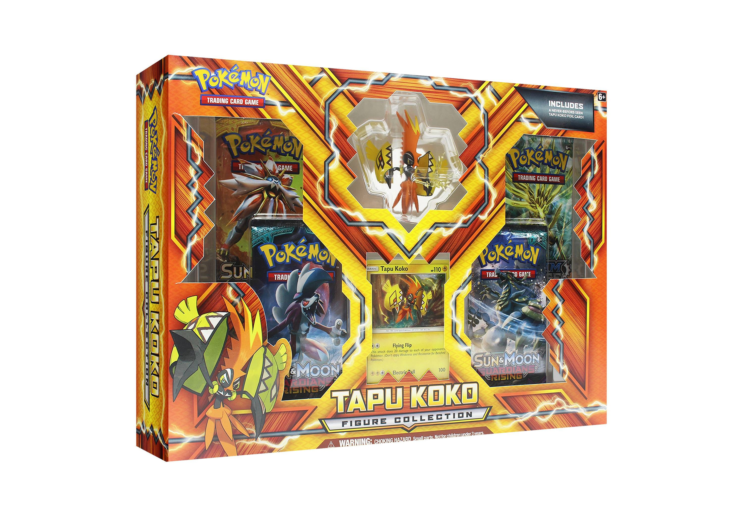 Box Tapu Koko - Miniatura + Broche - PlayGround Game Store