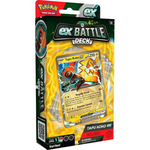 Pokemon Tapu Koko ex Battle Deck (60 Cards)