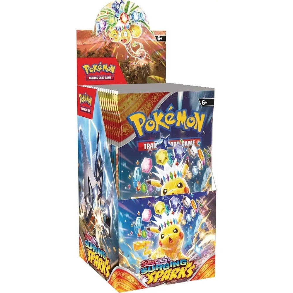 Pokemon Tcg Surging Sparks (18 Packs) - Half Booster Box