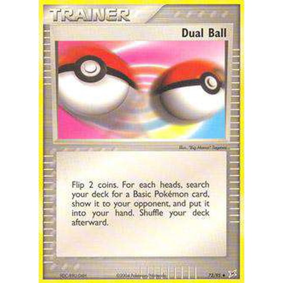 Pokemon Team Magma vs Team Aqua Uncommon Dual Ball #72
