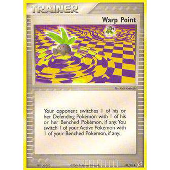 Pokemon Team Magma vs Team Aqua Uncommon Warp Point #85