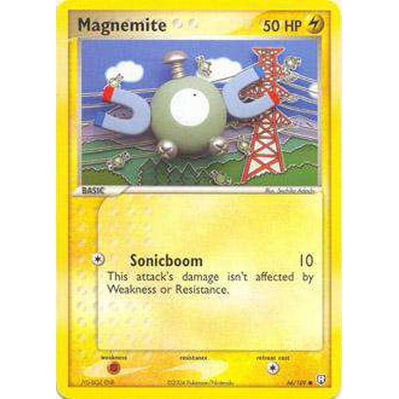 Pokemon Team Rocket Returns Common Magnemite #66