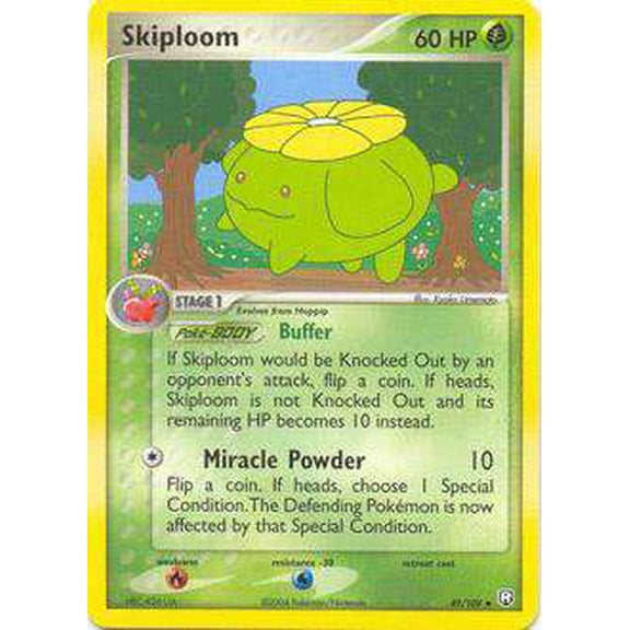 Pokemon Team Rocket Returns Uncommon Skiploom #49