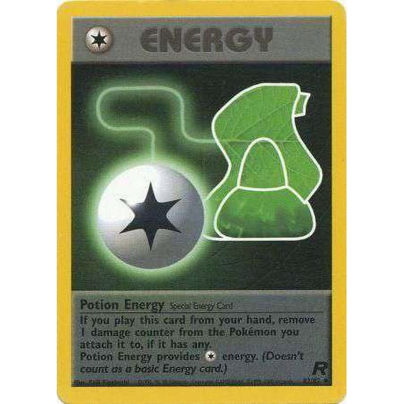 Pokemon Team Rocket Uncommon Potion Energy #82