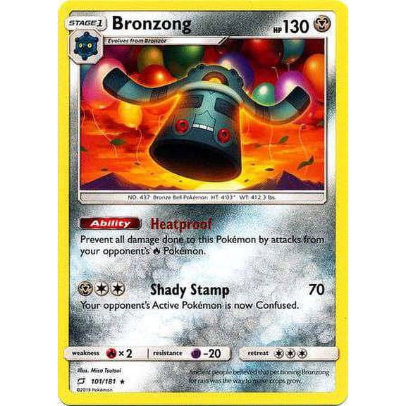 Pokemon Team Up Bronzong #101