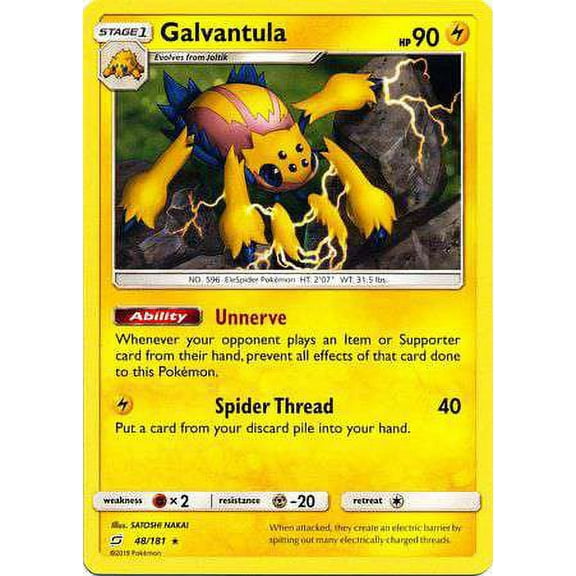 Pokemon Team Up Galvantula #48
