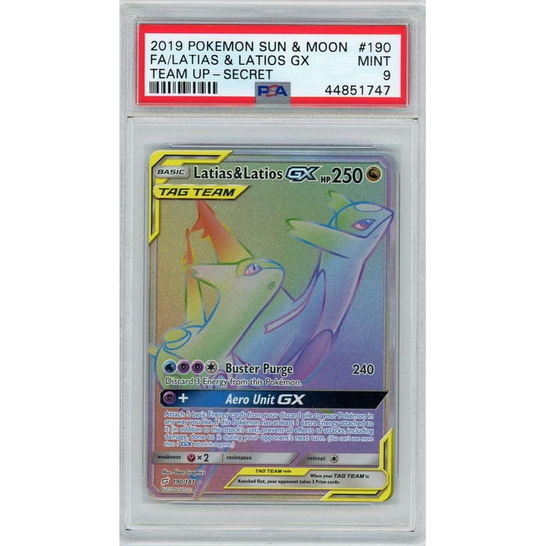 Pokemon Team-Up Secret Rare Latias & Latios GX #190 - Walmart.com